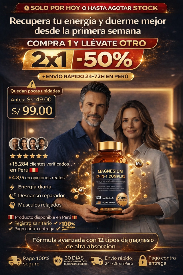 🔥magnesio Complex 12 tu cuerpo pide el cambio hoy-ultimo dia de oferta⌛️